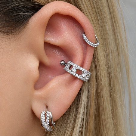 Piercing de Orelha Conch Luxo - 6ORE525