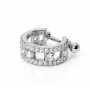 Piercing de Orelha Conch Luxo - 6ORE525