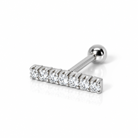Piercing para Orelha - Barrinha - 6ORE544