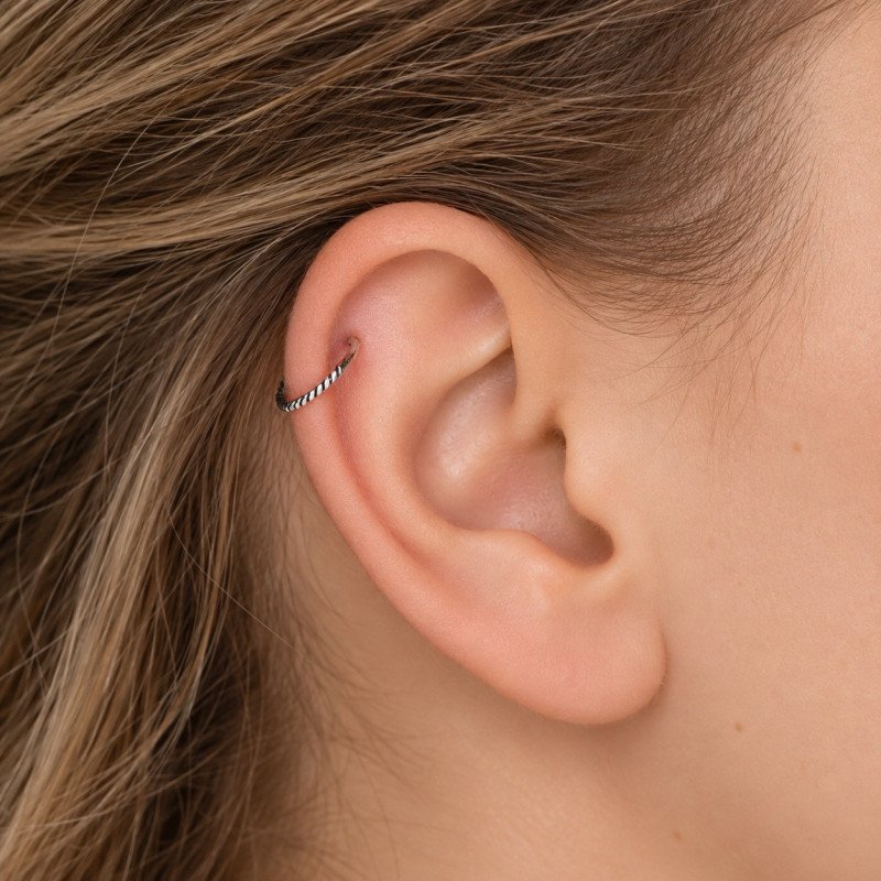 Piercing Argola Náutica Segmento Articulado em Aço - 6ORE548