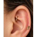 Piercing Argola 1.0mm Segmento Articulado em Titânio - 6ORE553