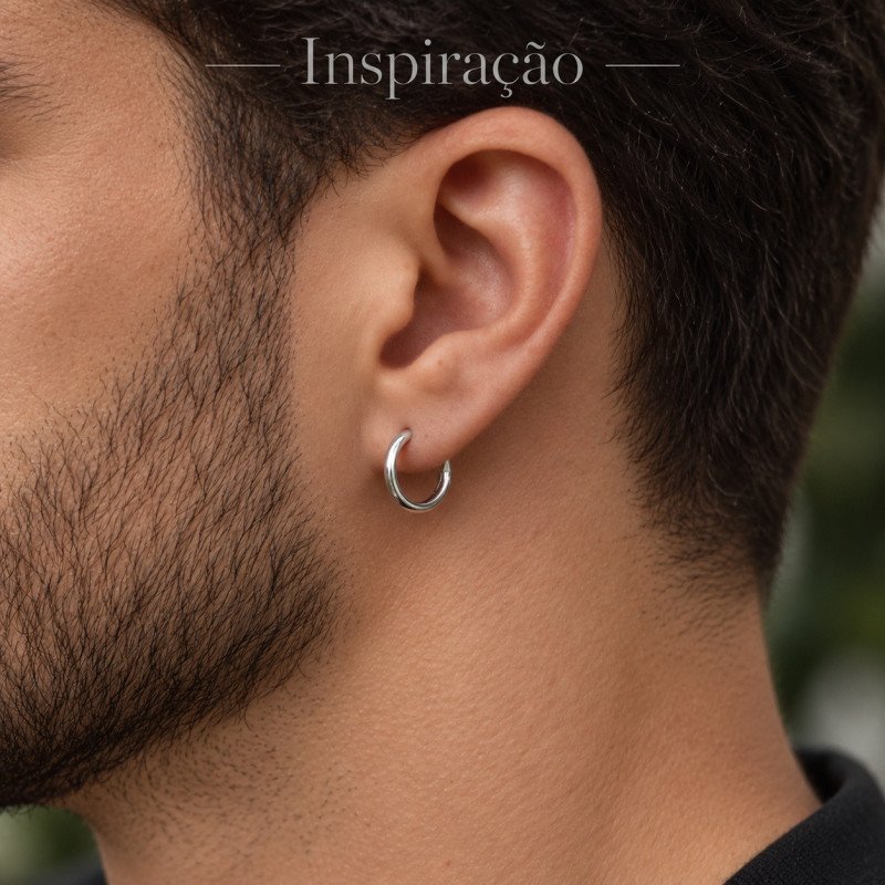 Piercing Argola 1.0mm Segmento Articulado em Titânio - 6ORE553