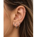Piercing Argola Segmento Articulado em Aço PVD Gold - 6ORE592