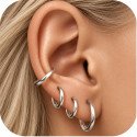 Piercing ou Brinco - Argolinha em Aço - 6ORE595
