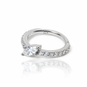 Piercing Conch Argolinha Clicker Marquise Cubic Zircônia - 100% em Aço Cirúrgico - 6ORE633