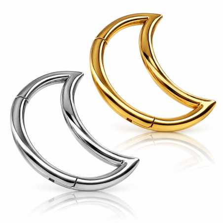 Piercing Daith - Meia Lua em Titânio - 6ORE864