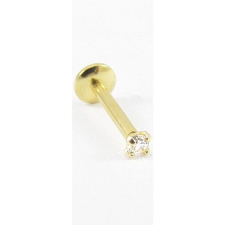 Piercing Tragus PVD Gold - 7TRG23