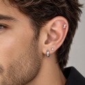 Piercing para Orelha - Cifrão em Prata 925 - 6ORE922