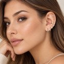 Piercing Labret Símbolo Om em Titânio - 6ORE943