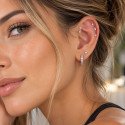 Piercing Labret Constelação com Zircônias em Titânio - 6ORE968