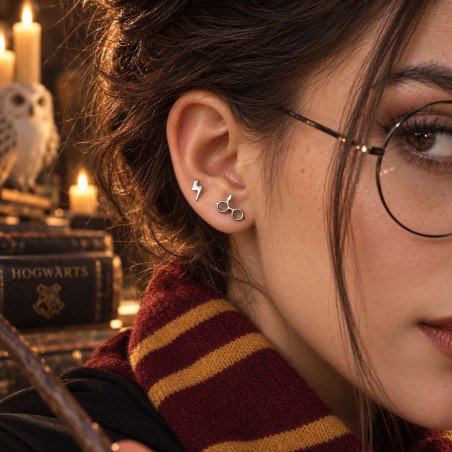 Piercing para Orelha - Mini Raio - Coleção Harry Potter - Titânio - 6ORE971