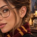 Piercing para Orelha - Mini Raio - Coleção Harry Potter - Titânio - 6ORE971