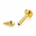 Piercing para Orelha - Mini Raio - Coleção Harry Potter - Titânio - 6ORE971