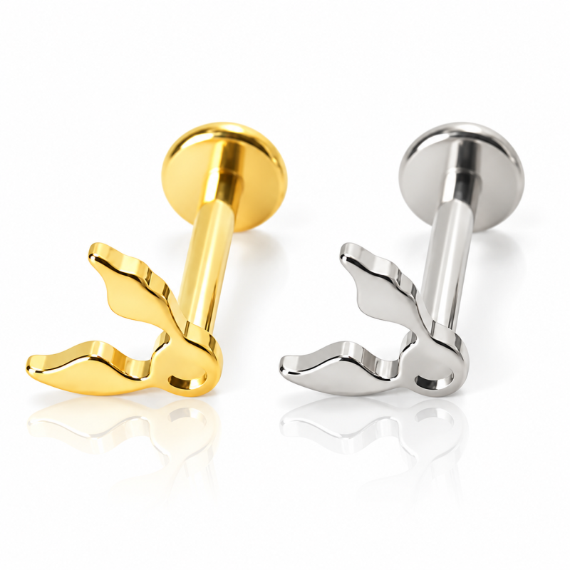 Piercing para Orelha - Pomo de Ouro - Coleção Harry Potter - Titânio - 6ORE974
