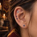 Piercing para Orelha - Chapéu Seletor - Coleção Harry Potter - Titânio - 6ORE975