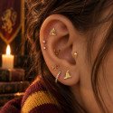 Piercing para Orelha - Chapéu Seletor - Coleção Harry Potter - Titânio - 6ORE975
