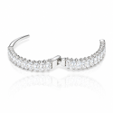 Piercing de Orelha Conch - Argola Clicker Dupla de Zircônias - 6ORE1042