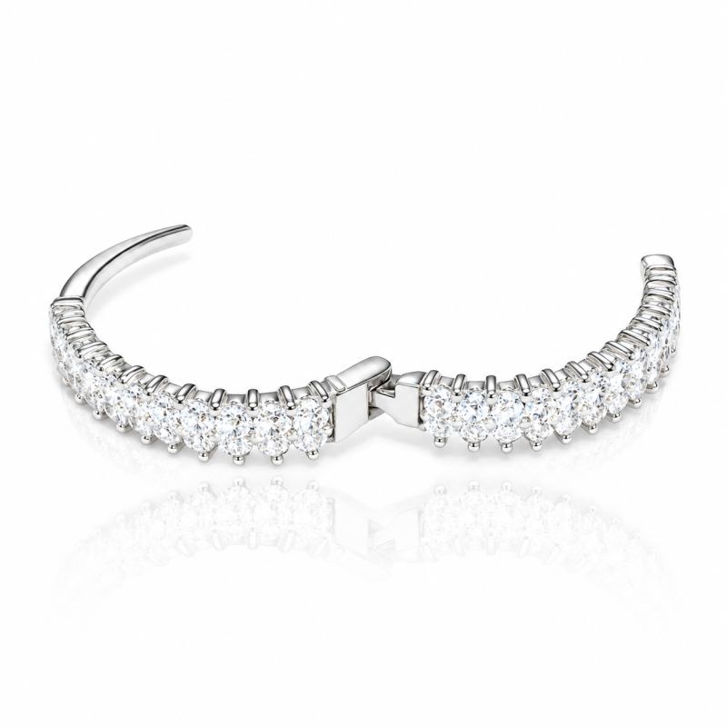Piercing de Orelha Conch - Argola Clicker Dupla de Zircônias - 6ORE1042