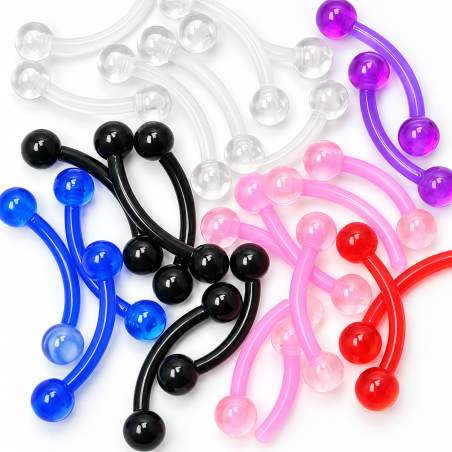 Outros Piercings - Sobrancelha - BIOFLEX - 4SOB10