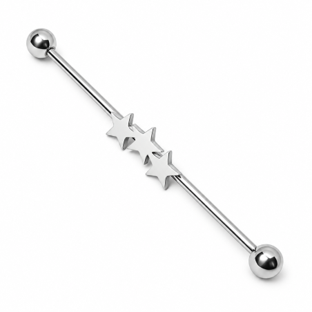 Piercings Transversal - Estrelas - 5TRA93