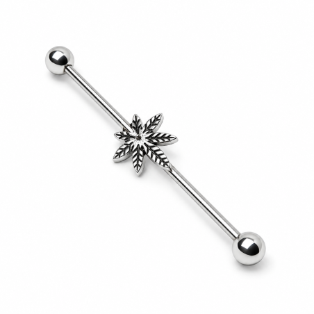 Piercings Transversal - Folhinha - 5TRA97