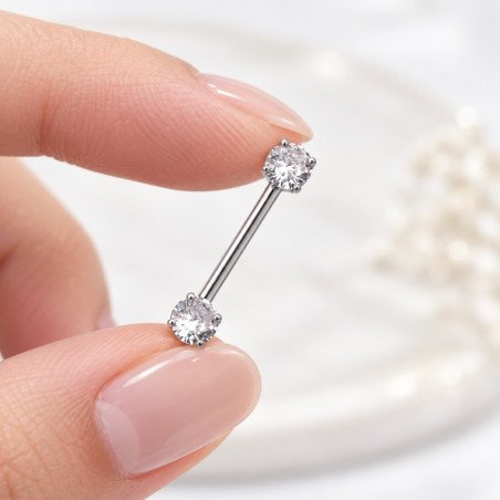 Piercing para Mamilo Pin Push - 14MAM07
