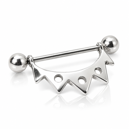 Piercing para Mamilo - Ornamentado - 14MAM09