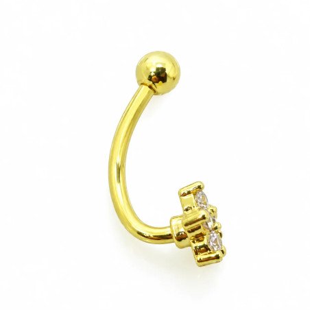 Piercing Rook / Íntimo Dourado Genital - Christina - 18INT13