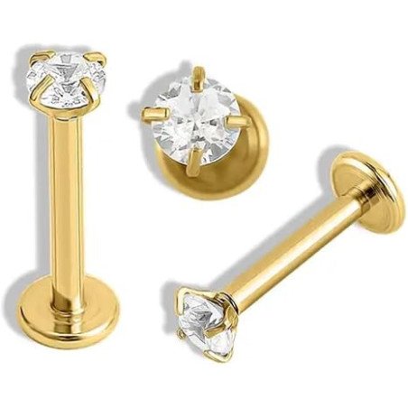 Piercing Tragus PVD Gold - 7TRG23