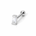 Piercing de Tragus - One Side - 100% Cobalto Cromo - Pin Push - 7TRG72