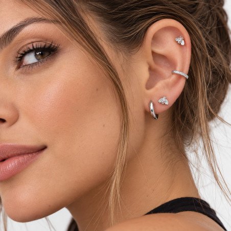 Piercing de Tragus Labret - Abelhinha - Titânio PVD Gold - 7TRG169