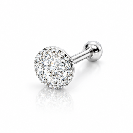 Piercing de Orelha - Cravejado - 6ORE1084